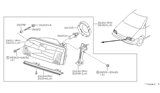 Diagram for 1990 Nissan Axxess Headlight - 26015-30R00