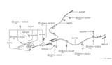 Diagram for 1989 Nissan Axxess Parking Brake Cable - 36402-30R00