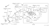 Diagram for 1989 Nissan Axxess Automatic Transmission Shifter - 34901-30R20