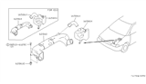 Diagram for 1994 Nissan Axxess Air Duct - 16577-30R01