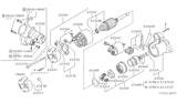 Diagram for 1994 Nissan Axxess Starter Motor - 23300-30R13