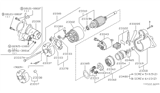 Diagram for 1989 Nissan Axxess Starter Brush - 23378-30R12