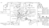 Diagram for 1992 Nissan Stanza Intake Manifold Gasket - 14035-40F00