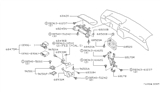 Diagram for 1993 Nissan Axxess Ashtray - 68810-30R01