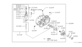 Diagram for 1992 Nissan Axxess Bellhousing - 31340-21X63