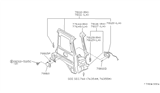 Diagram for 1990 Nissan Axxess Fuel Door - 78830-30R00