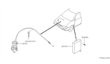 Diagram for 1990 Nissan Axxess Cruise Control Servo - 18910-30R00