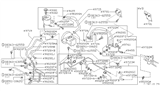 Diagram for 1989 Nissan Axxess Power Steering Reservoir - 49180-30R00