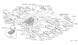 Diagram for 1994 Nissan Axxess Valve Body - 31705-24X75