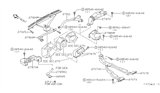 Diagram for 1990 Nissan Axxess Air Duct - 27845-30R00