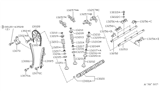 Diagram for Nissan 240SX Timing Chain Guide - 13091-40F03