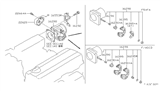 Diagram for 1990 Nissan Axxess Throttle Body - 16118-30R02