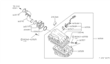 Diagram for 1992 Nissan Axxess Air Intake Coupling - 16578-30R00