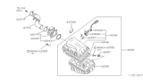 Diagram for Nissan Axxess Air Duct - 16578-30R00