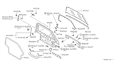 Diagram for 1991 Nissan Axxess Door Hinge - 90400-35R00