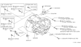 Diagram for 1994 Nissan Axxess Transmission Assembly - 32010-30R01