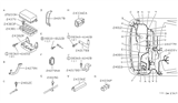 Diagram for 1994 Nissan Axxess Battery Cable - 24080-30R02