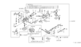 Diagram for 1980 Nissan Datsun 310 Carburetor - 16010-M6710