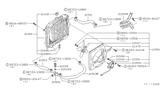 Diagram for 1979 Nissan Datsun 310 Radiator - 21400-M6600