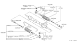 Diagram for Nissan Datsun 310 Rack and Pinion Boot - 48203-M7000