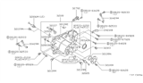 Diagram for Nissan Sentra Transfer Case Cover - 32131-M8000