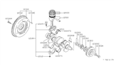 Diagram for 1980 Nissan Datsun 310 Piston - 12010-H7711