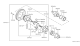 Diagram for 1981 Nissan Datsun 310 Pinion Washer - 38426-21000