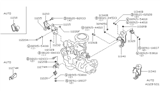 Diagram for 1982 Nissan Datsun 310 Engine Mount - 11210-M7070