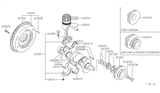 Diagram for Nissan Flywheel Ring Gear - 12312-M0200
