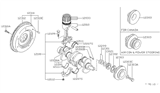 Diagram for Nissan Datsun 310 Flywheel - 12310-M5600