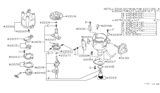 Diagram for 1982 Nissan Sentra Distributor - 22100-21M00