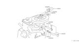 Diagram for 1979 Nissan Datsun 310 PCV Valve - 11810-A3500