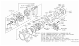 Diagram for 1981 Nissan Datsun 310 A/C Clutch - 27633-M6600