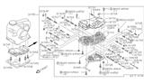 Diagram for Nissan Datsun 310 Valve Body - 31705-01X08