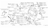 Diagram for Nissan Datsun 310 Engine Mount Bracket - 11232-M7000