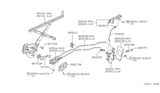 Diagram for Nissan Datsun 310 Door Striker - 80570-M7000