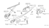 Diagram for Nissan Datsun 310 Door Handle - 82606-M3000