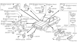 Diagram for 1983 Nissan 720 Pickup Relay - 26320-89907