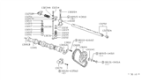 Diagram for Nissan Datsun 310 Camshaft - 13001-H6200