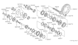 Diagram for 1980 Nissan Datsun 310 Output Shaft Bearing - 32230-M7000