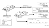 Diagram for 1979 Nissan Datsun 310 Emblem - 90894-M6600