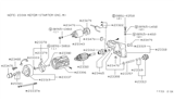 Diagram for 1980 Nissan Datsun 310 Starter Motor - 23300-M1502