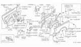 Diagram for 1982 Nissan Datsun 310 Fender - 63112-M7700