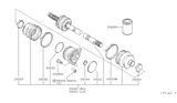 Diagram for 1980 Nissan Datsun 310 Axle Shaft - 40010-M7200