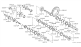 Diagram for 1982 Nissan Datsun 310 Output Shaft Bearing - 32273-M5100