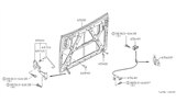 Diagram for 1979 Nissan Datsun 310 Hood Hinge - 65400-M6600