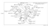 Diagram for 1979 Nissan Datsun 310 Ashtray - 96502-M7102