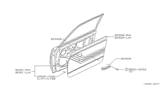 Diagram for 1981 Nissan Datsun 310 Armrest - 80940-M7001