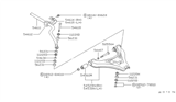 Diagram for Nissan Datsun 310 Sway Bar Kit - 54611-M7000