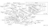Diagram for 1982 Nissan Datsun 310 Seat Cushion - 88300-M2663